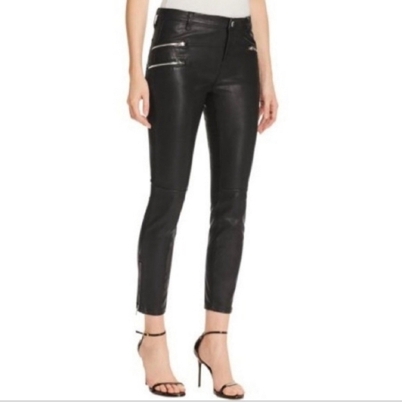 Blank NYC  Faux Leather Pants Size 27 - Picture 1 of 6